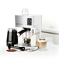 EspressoWorks 10-Piece Espresso & Cappuccino Machine Set - 19-Bar - White