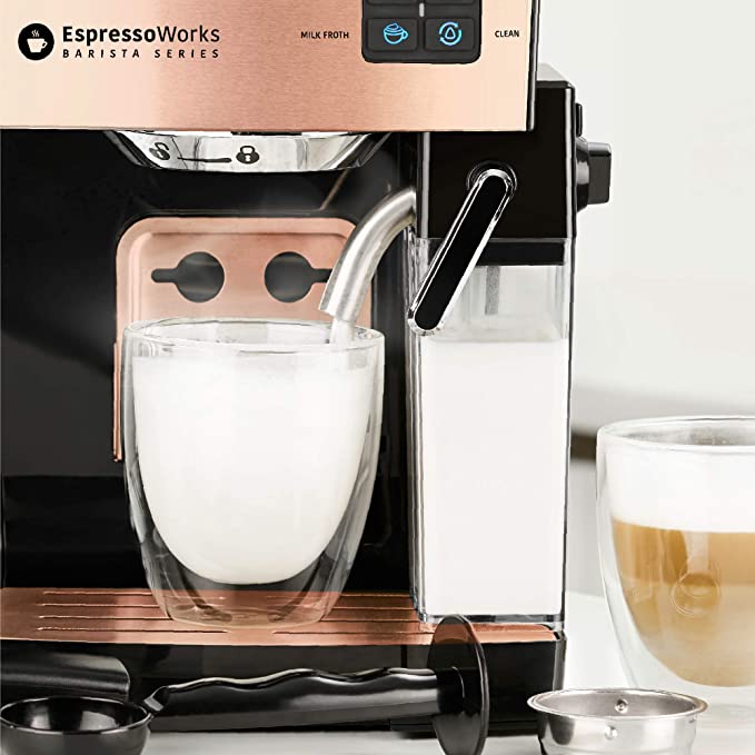 Espresso cappuccino clearance latte machine