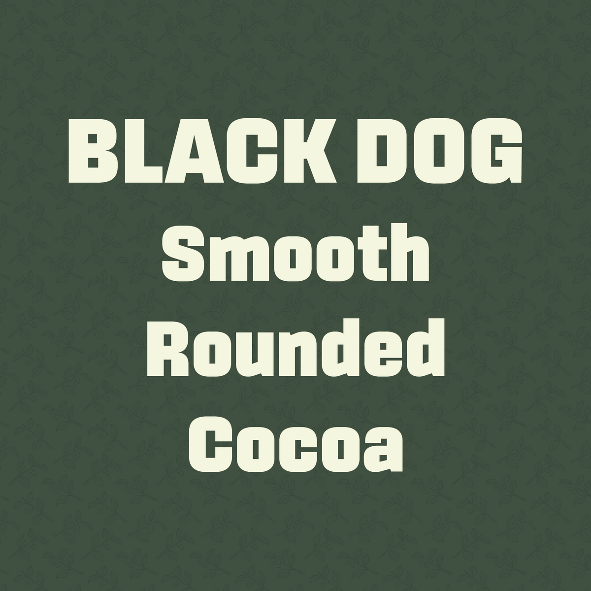 BLACK DOG COFFEE