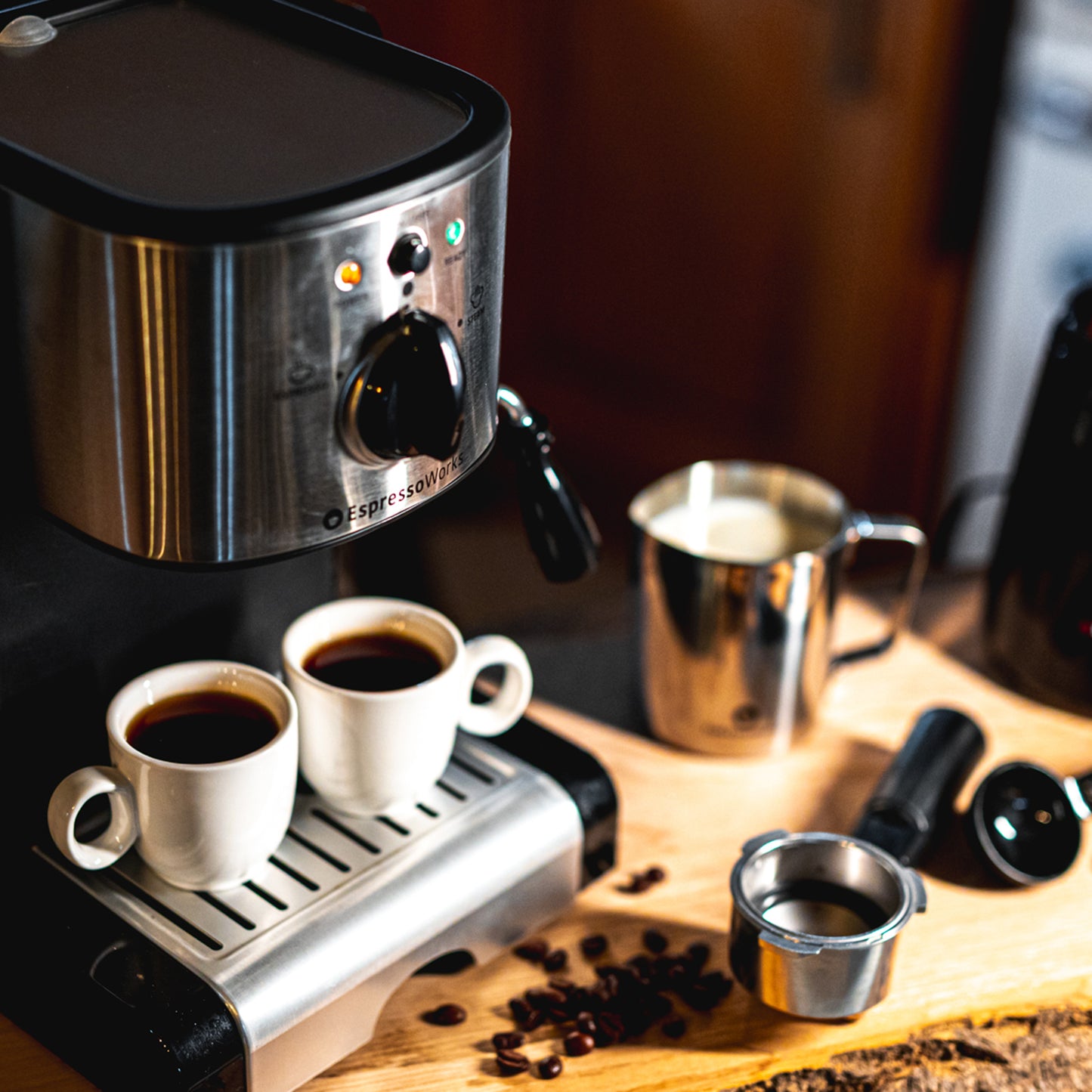 7-Piece EspressoWorks All-In-One Set - Black