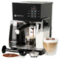 10-Piece Espresso and Cappuccino Maker Set - Black
