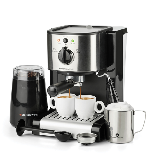 7-Piece EspressoWorks All-In-One Set - Black