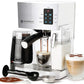 10-Piece Espresso and Cappuccino Maker Set - White