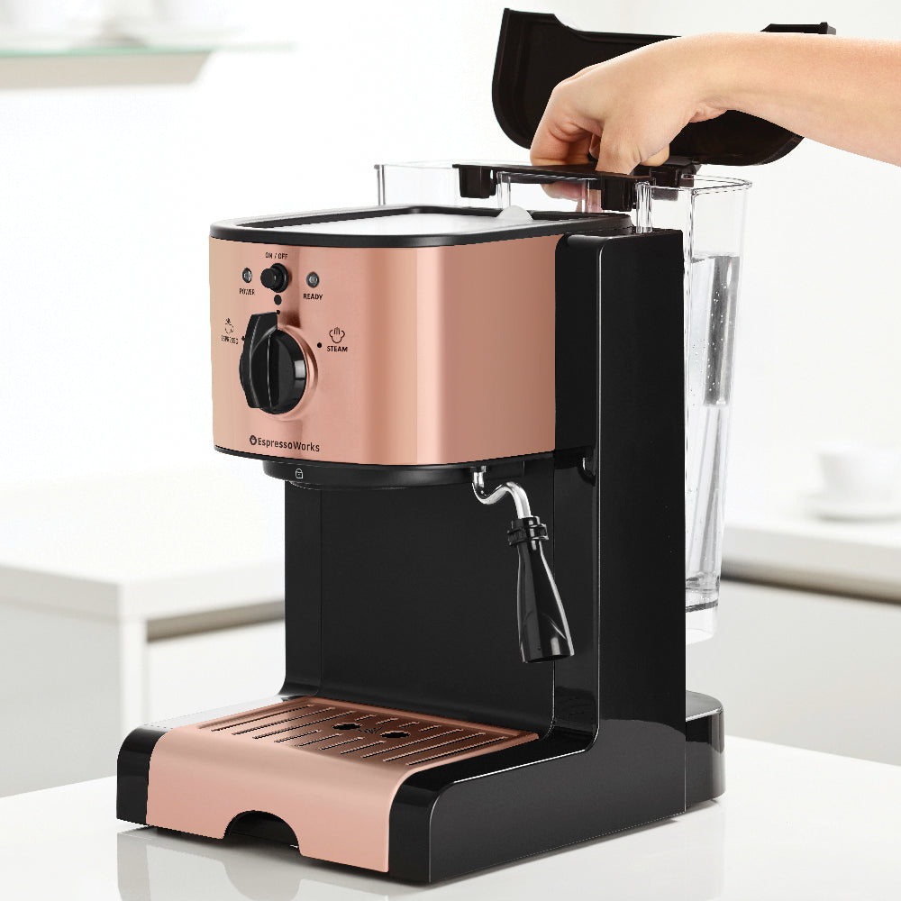 7-Piece EspressoWorks All-In-One Set - Rose Gold