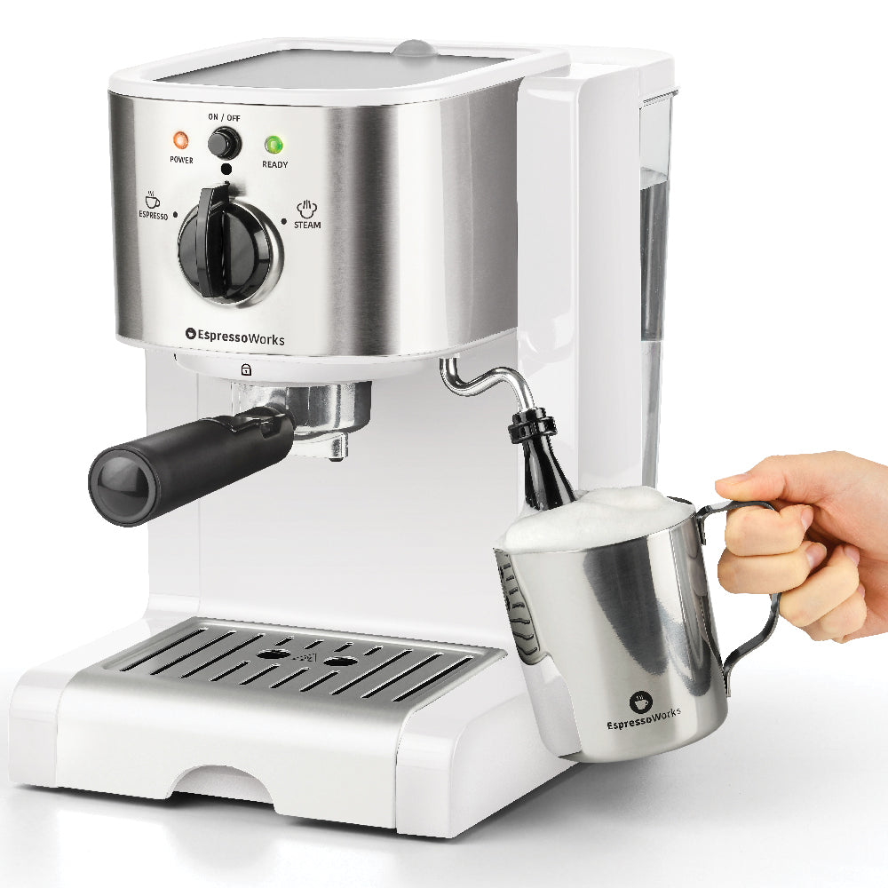 7-Piece EspressoWorks All-In-One Set - White