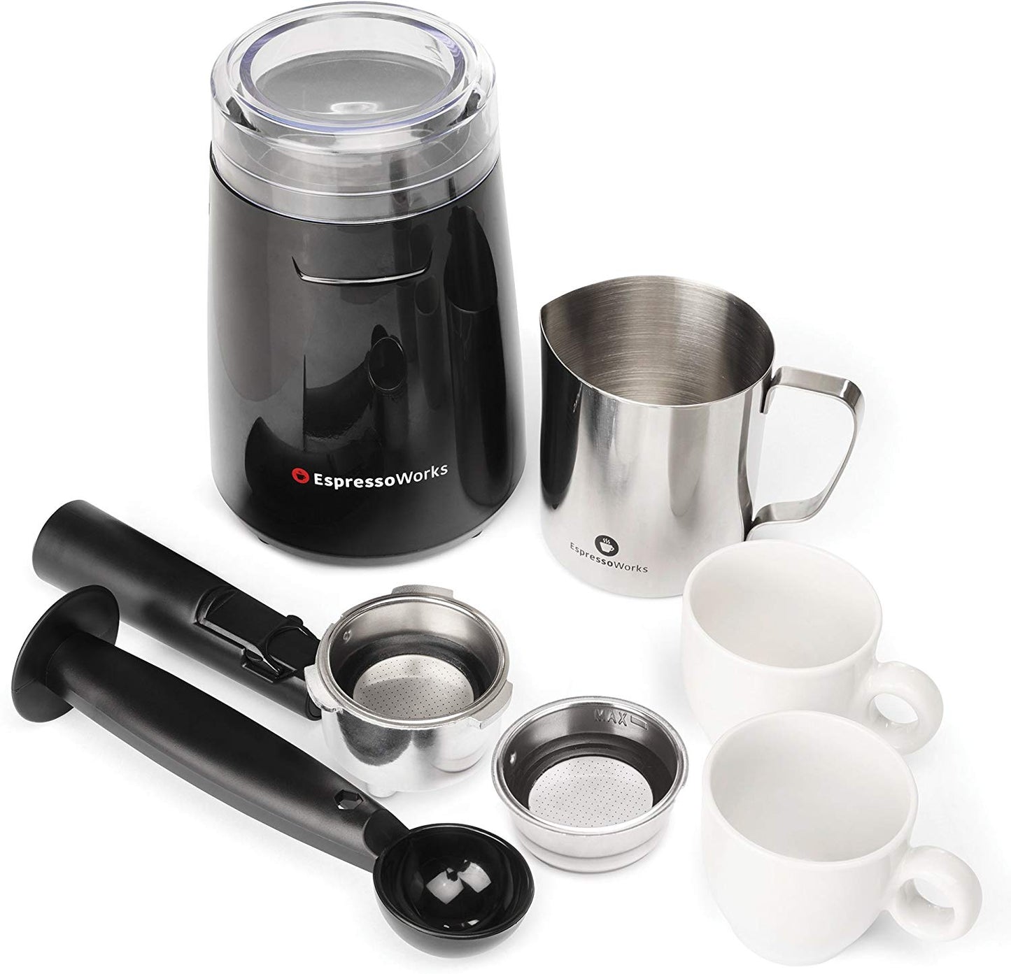 7-Piece EspressoWorks All-In-One Set - Black