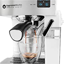 10-Piece Espresso and Cappuccino Maker Set - White